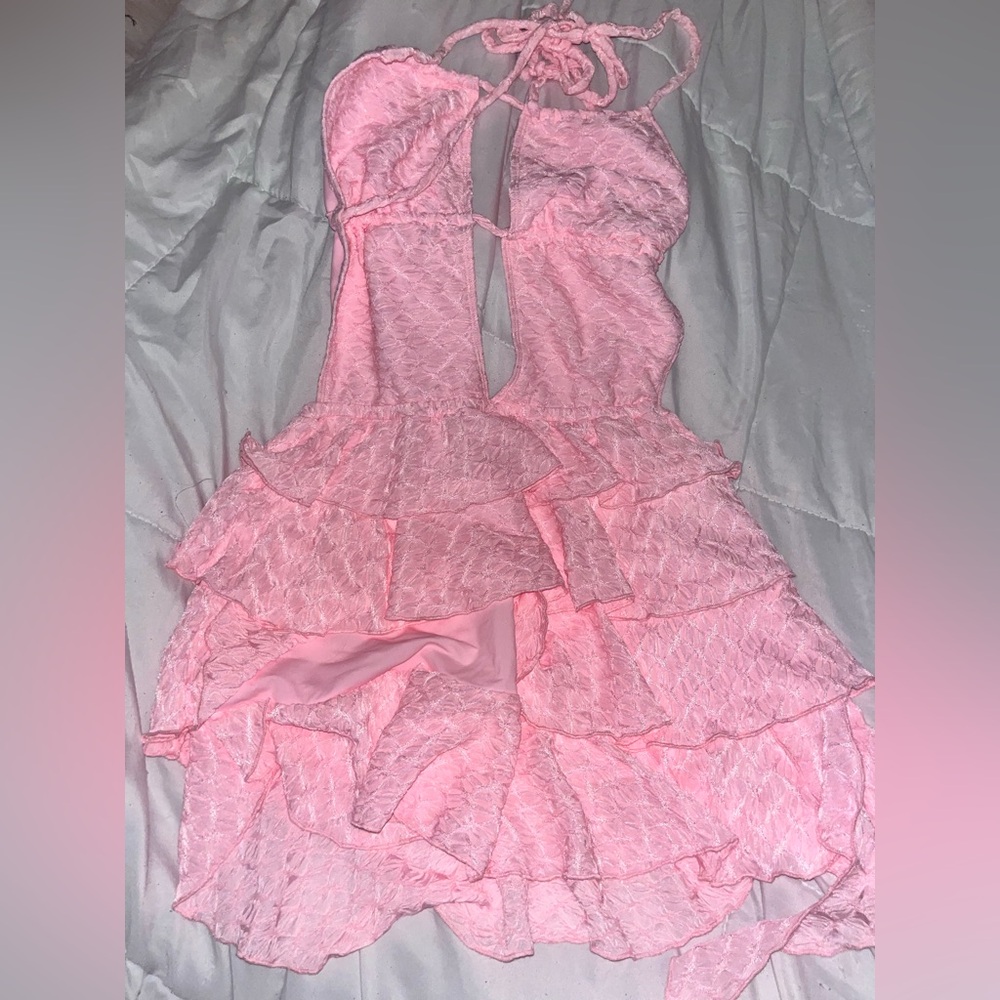Strawberry Milk Mob Pink Georgia Dress